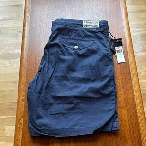 Polo Ralph Lauren Swimwear Men’s Size 36 Navy Blue Shorts NWT